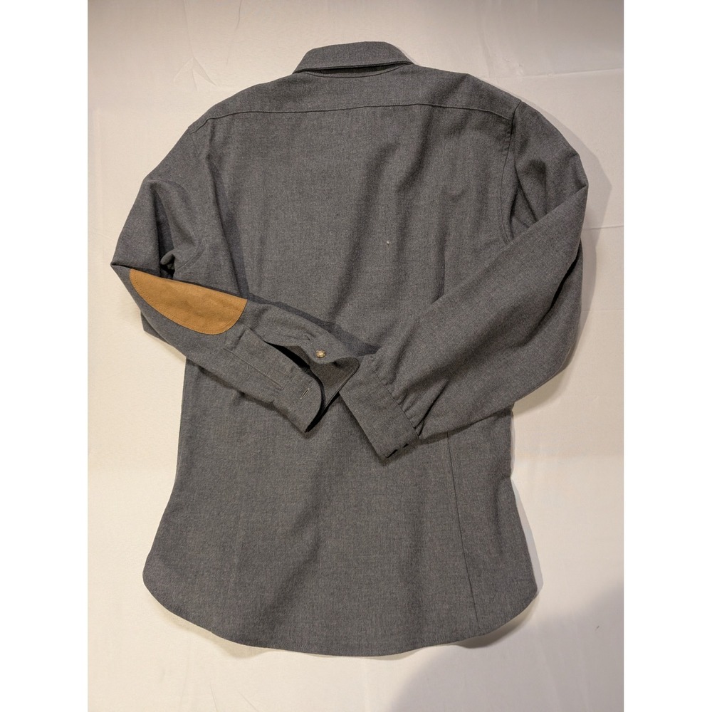 Pendleton Mens Medium Gray Virgin Wool Flannel Sh… - image 7